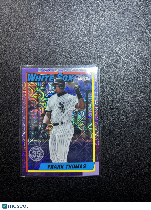 2025 Topps Series 1 FRANK THOMAS #T90C-4 Mojo Refractor