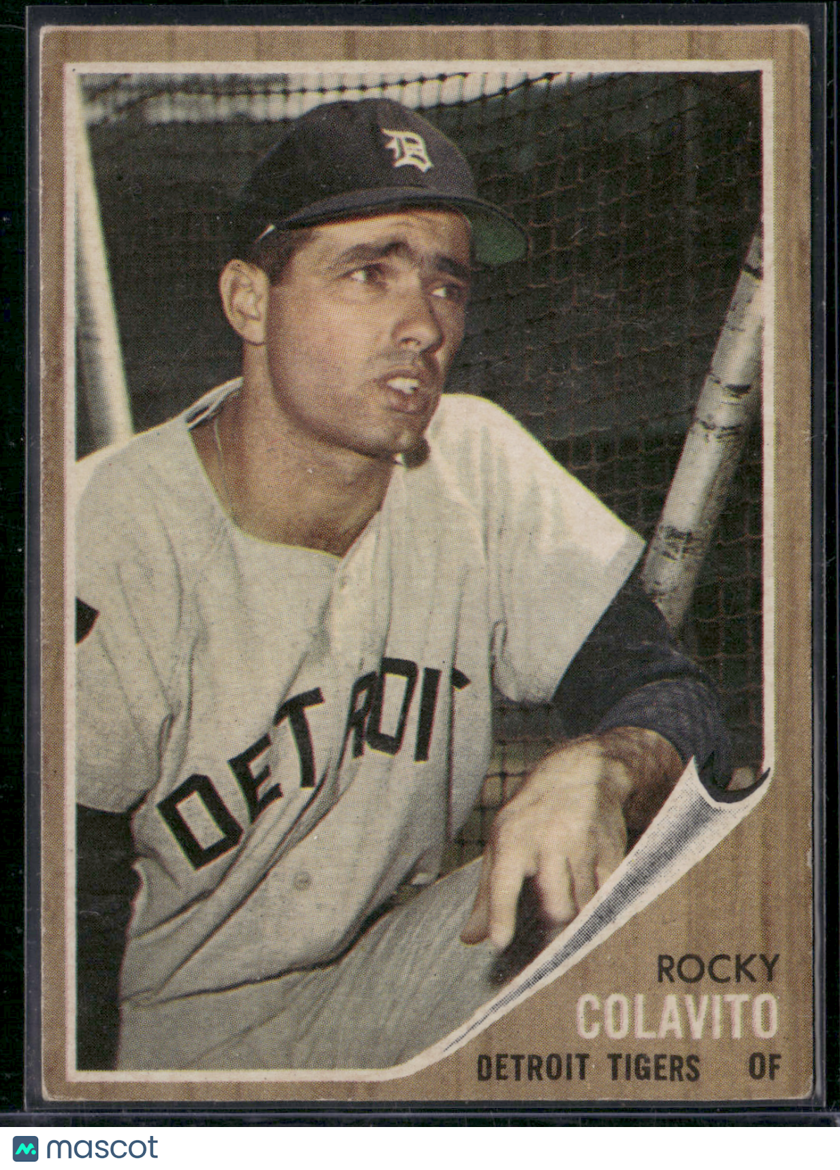 1962 Topps ROCKY COLAVITO #20 (VG-VG/EX)