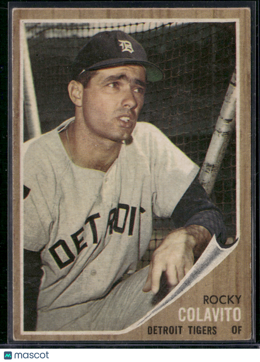 1962 Topps ROCKY COLAVITO #20 (VG-VG/EX)