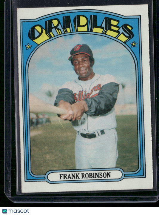 1972 Topps FRANK ROBINSON #100 Print streaks (VG-EX)