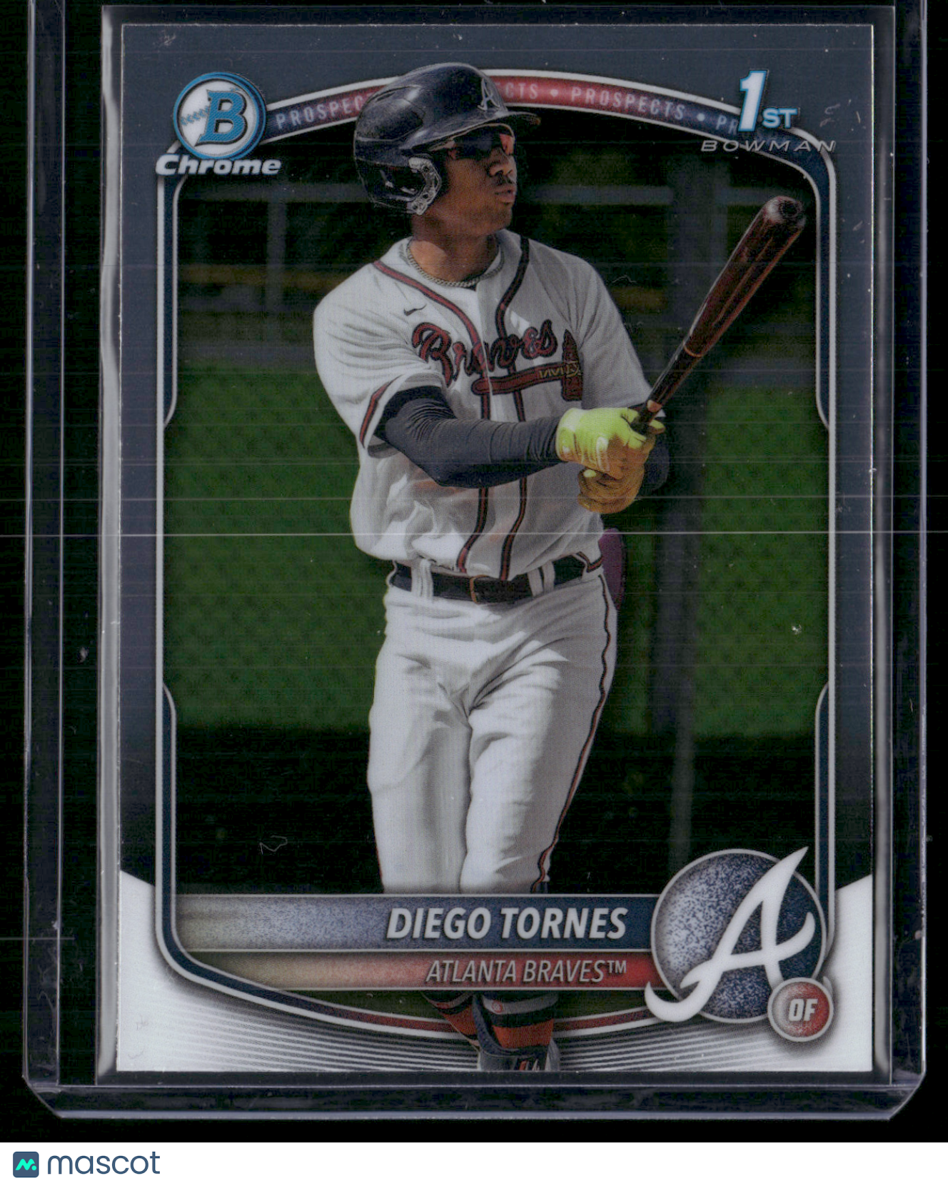 2025 Bowman Chrome DIEGO TORNES #BCP-214 Chrome 1st Bowman