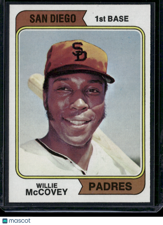 1974 Topps WILLIE MCCOVEY #250 (EX)