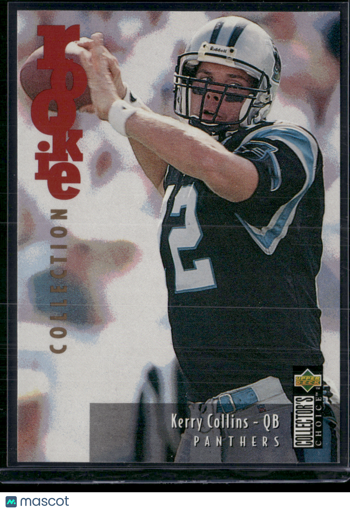 1995 Collectors Choice KERRY COLLINS #U8 Rookie Collection (NM)