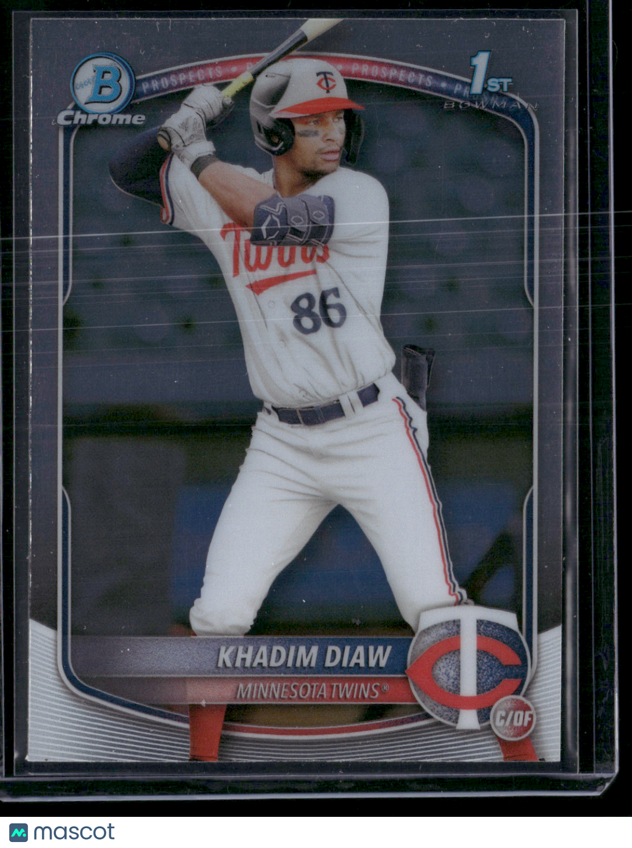 2025 Bowman KHADIM DIAW #BCP-77 Chrome 1st Bowman