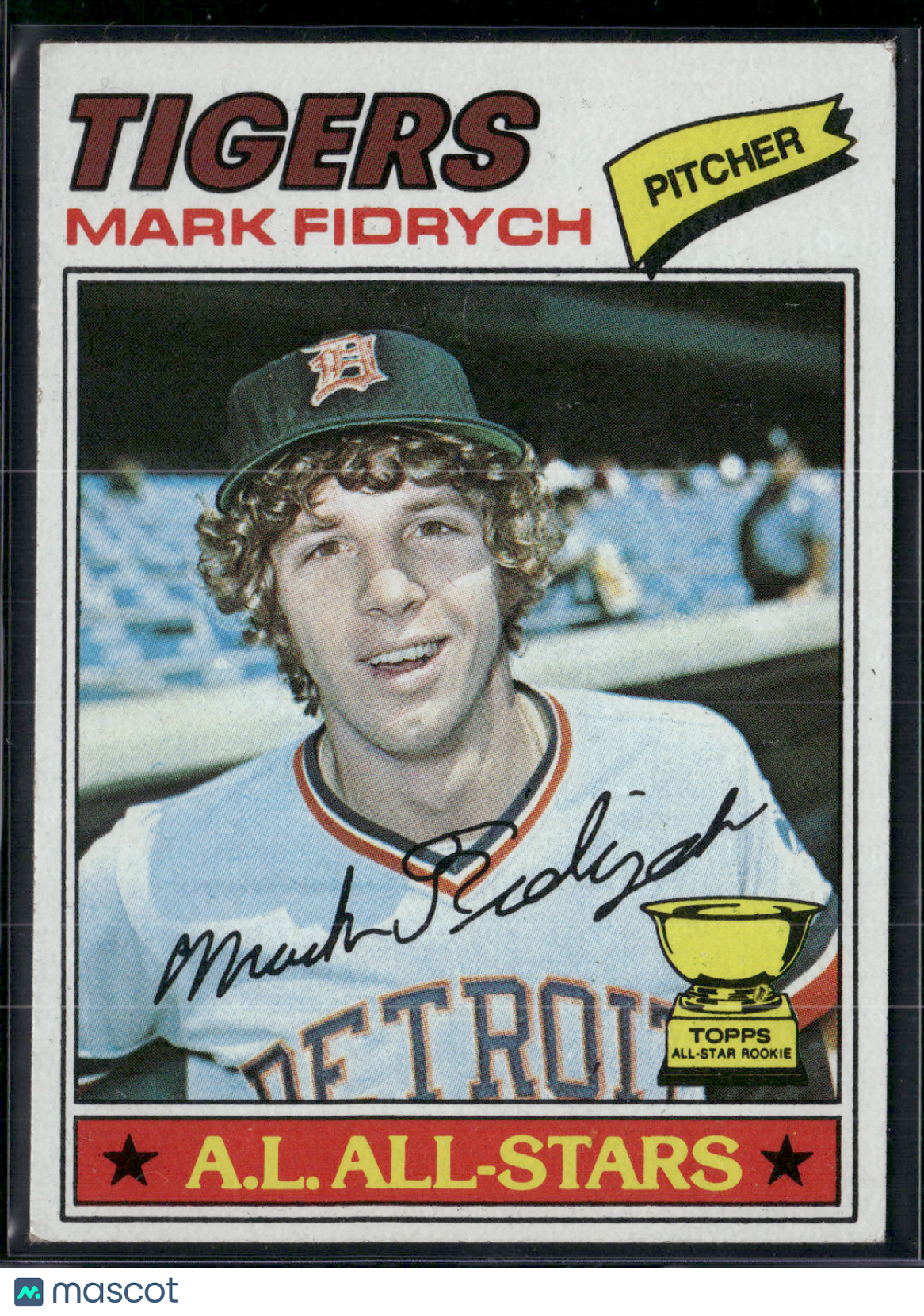1977 Topps MARK FIDRYCH #265 Rookie Cup (EX)