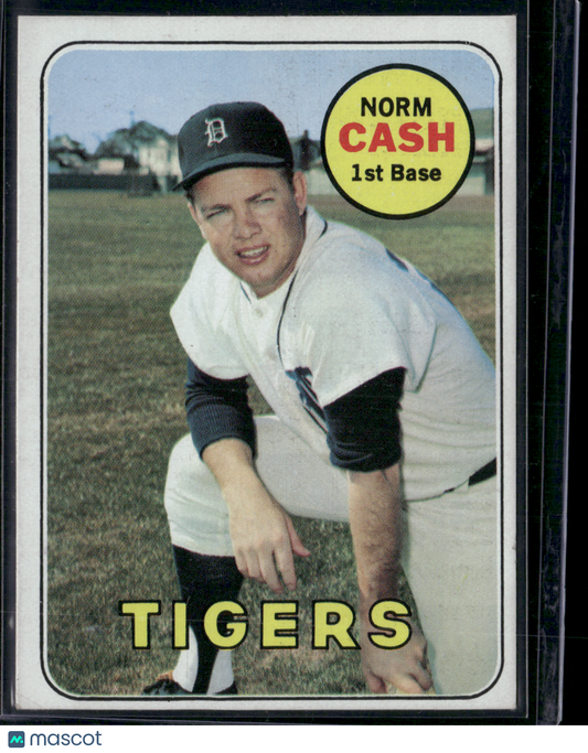 1969 Topps NORM CASH #80 (NM-MT+)
