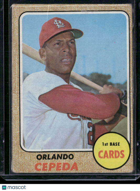 1968 Topps ORLANDO CEPEDA #200