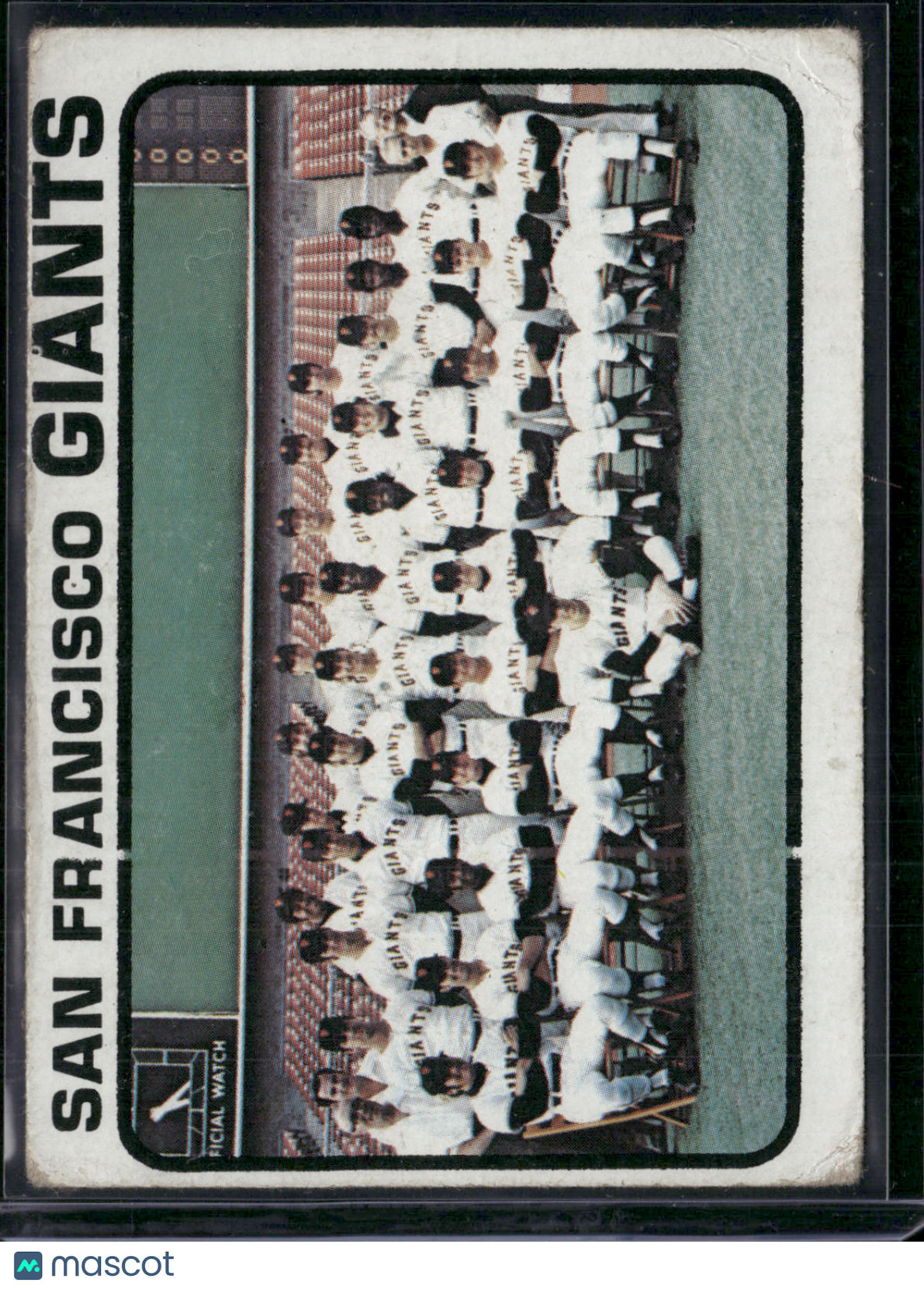 1973 Topps SAN FRANCISCO GIANTS #434 (VG)