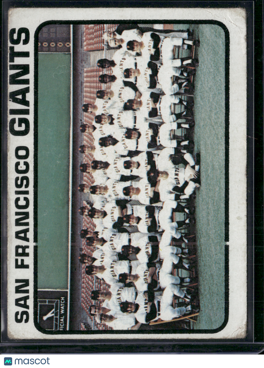 1973 Topps SAN FRANCISCO GIANTS #434 (VG)