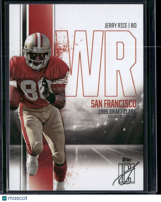 2024 Topps Signature Class JERRY RICE #53