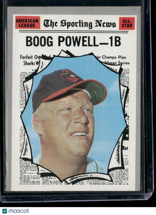1970 Topps BOOG POWELL #451 AL All Star (VG-EX)