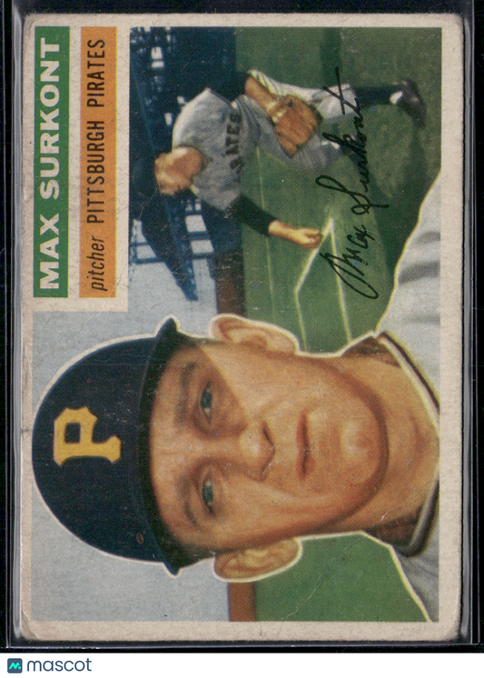 1956 Topps MAX SURKONT #209 Wrinkles