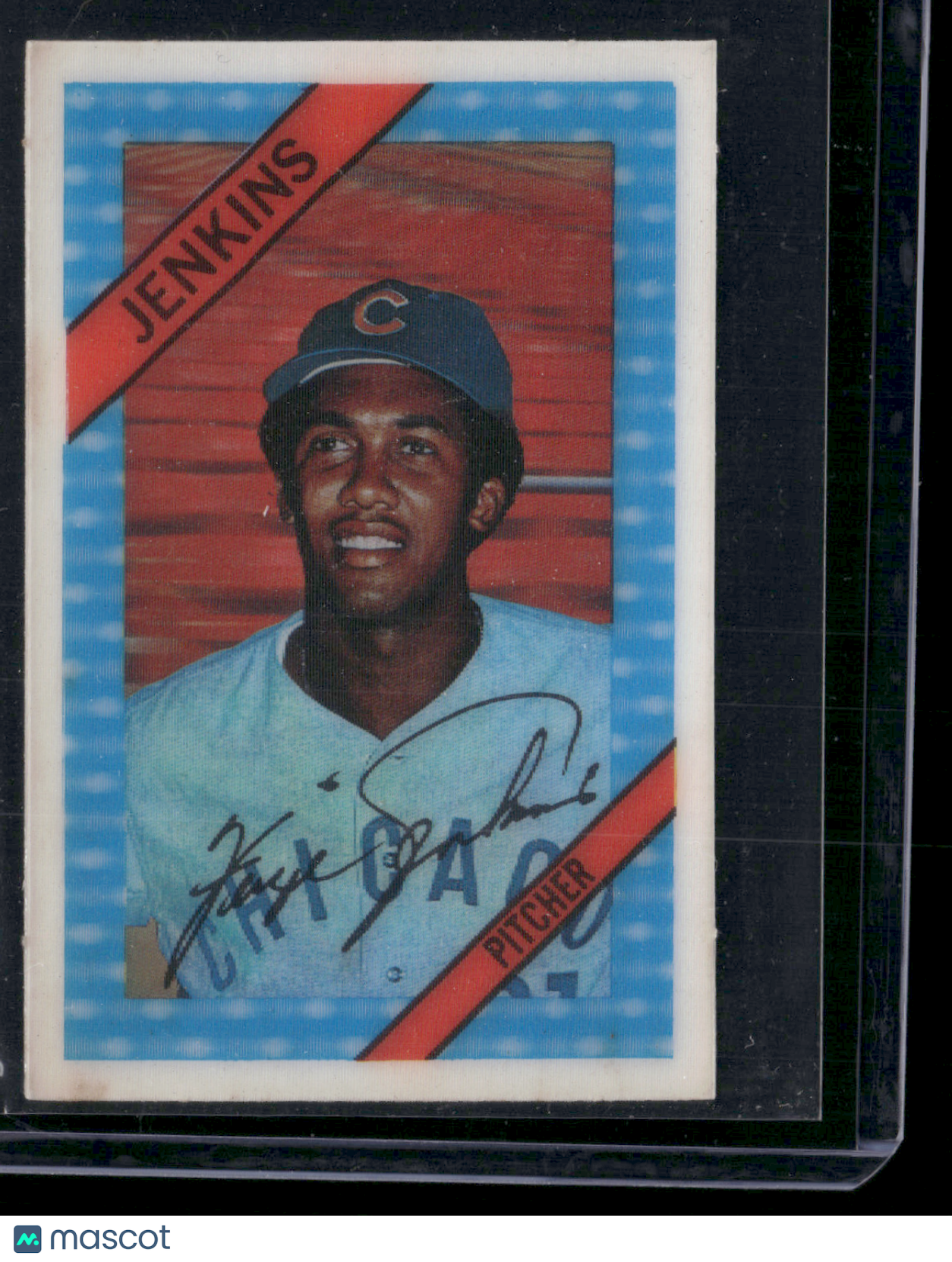 1972 3D Superstars FERGIE JENKINS #8 (EX)