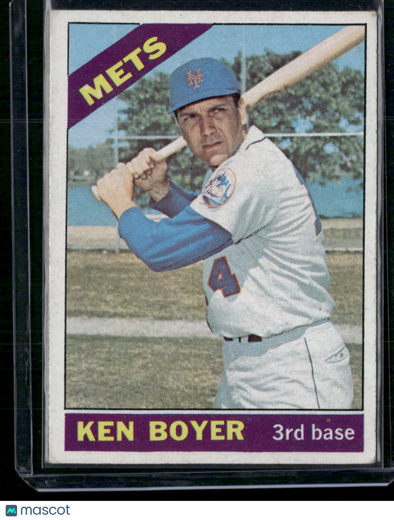 1966 Topps KEN BOYER #385