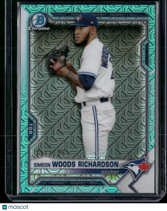 2020 Bowman SIMEON WOODS RICHARDSON #BCP-95 Mojo Refractor 211/225