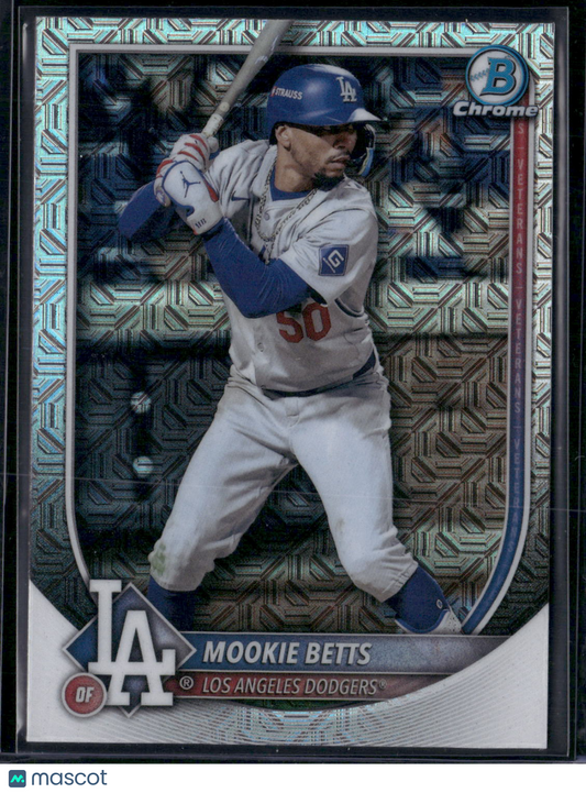 2025 Bowman MOOKIE BETTS #16 Chrome Mojo