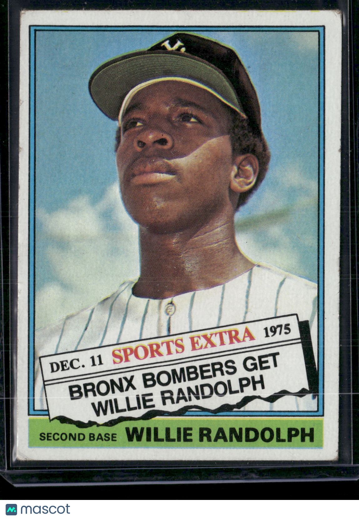 1976 Topps WILLIE RANDOLPH #592T Traded (VG/EX)