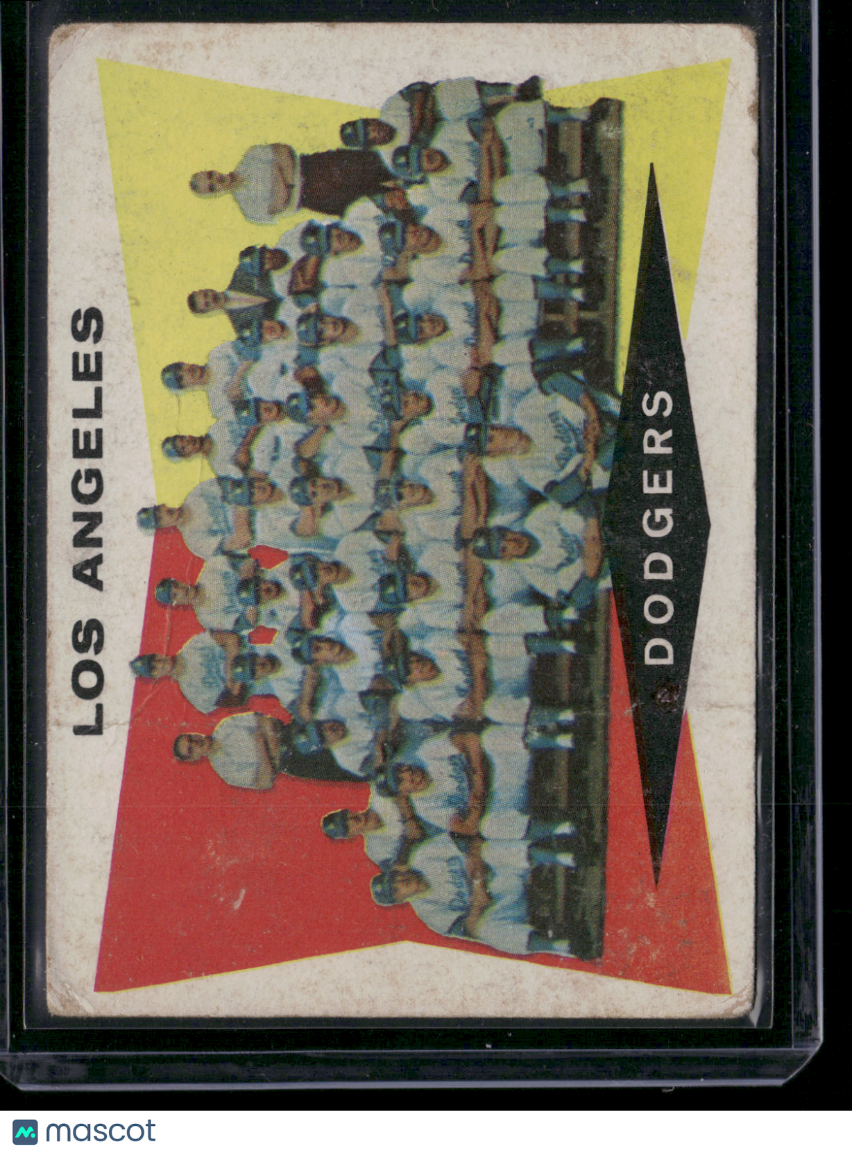1960 Topps LOS ANGELES DODGERS #18 Wrinkles (Good)