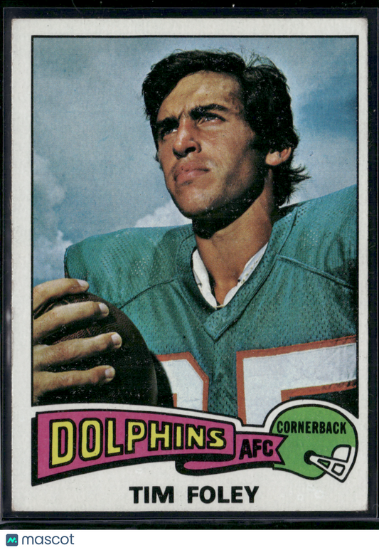 1975 Topps TIM FOLEY #521 (Good - Color loss on front)