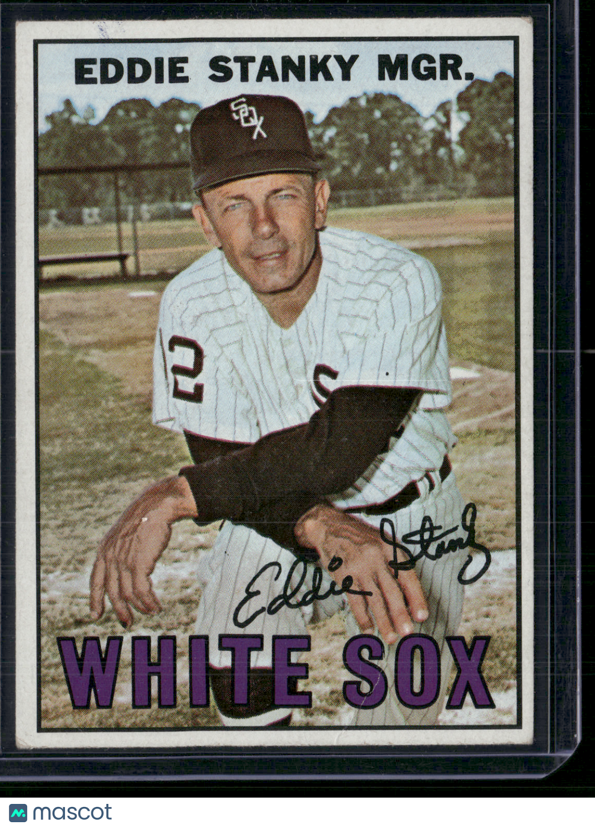 1967 Topps EDDIE STANKY #81 Wrinkle (VG-VG/EX)