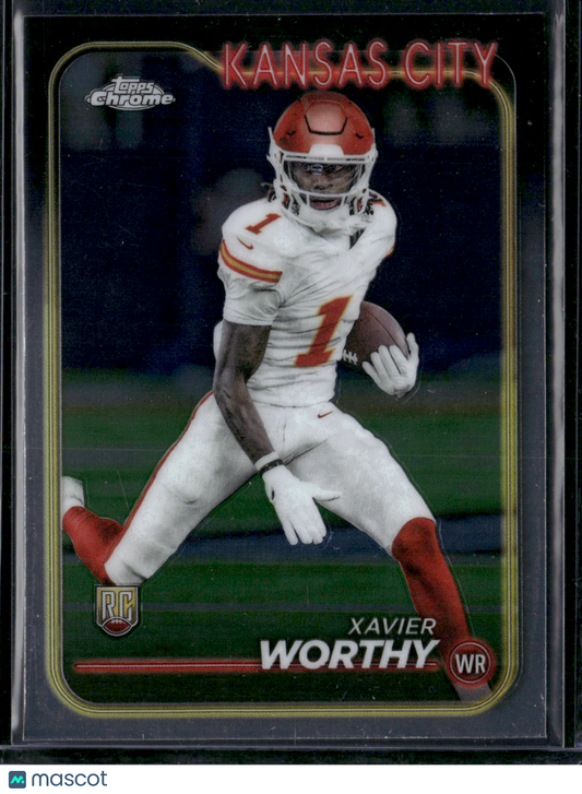 2024 Chrome XAVIER WORTHY #208 Rookie RC (NM)
