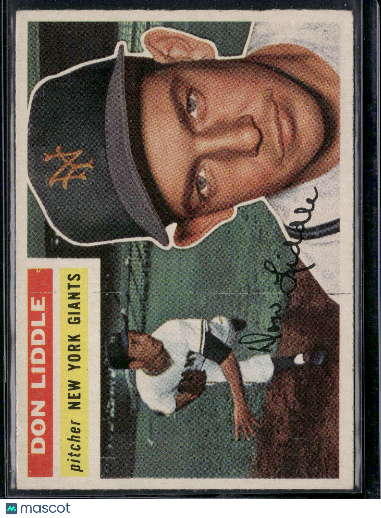 1956 Topps DON LIDDLE #325