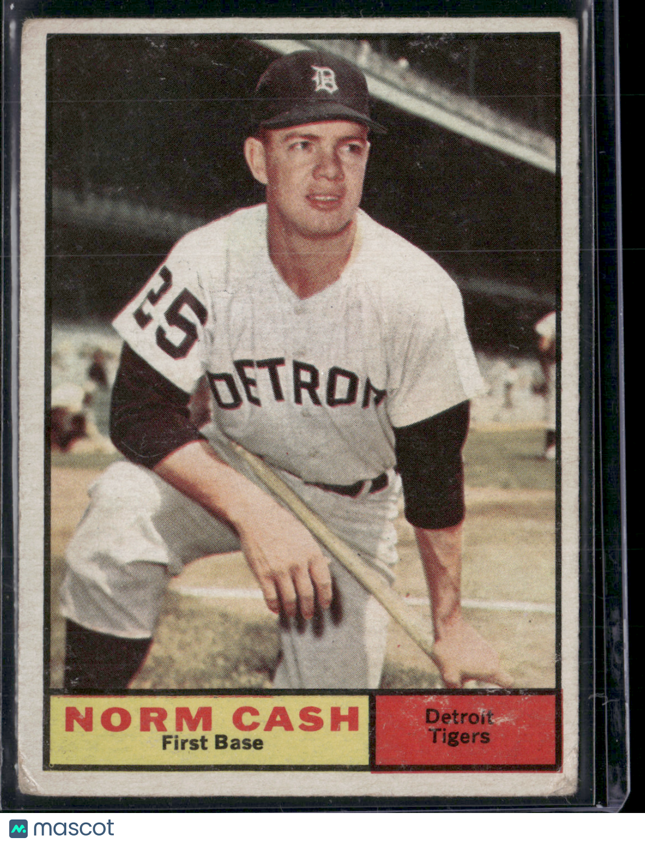 1961 Topps NORM CASH #95