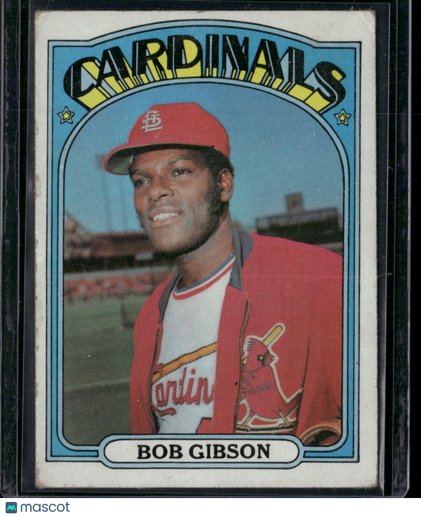 1972 Topps BOB GIBSON #130 Surface Dent (Good)