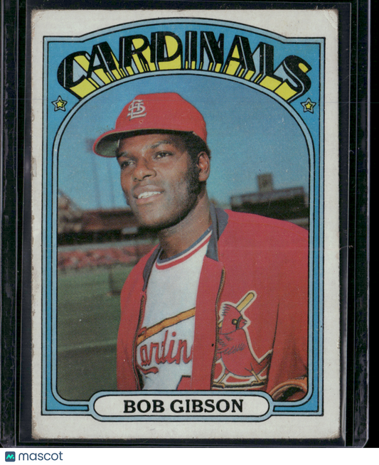 1972 Topps BOB GIBSON #130 Surface Dent (Good)