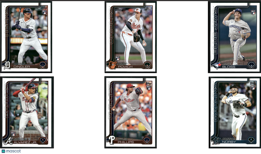 2025 Topps ROOKIES 6 ~ CARDLOT Dillon Dingler/Connor Norby (NM)