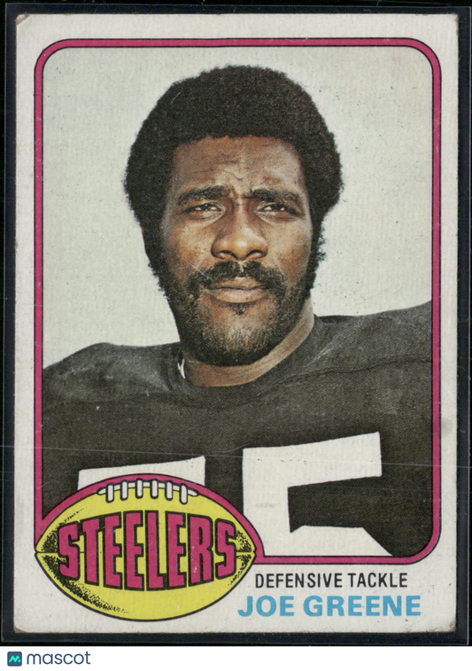 1976 Topps JOE GREENE #245 Light Wrinkles (VG/EX)