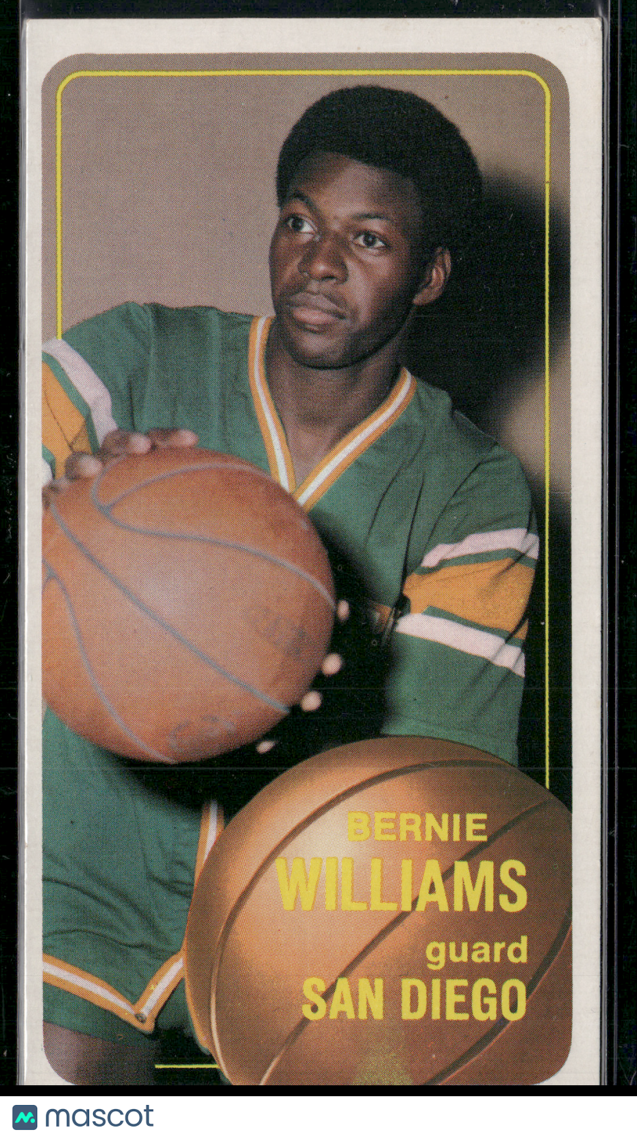 1970 Tall Boy BERNIE WILLIAMS #122 (EX)