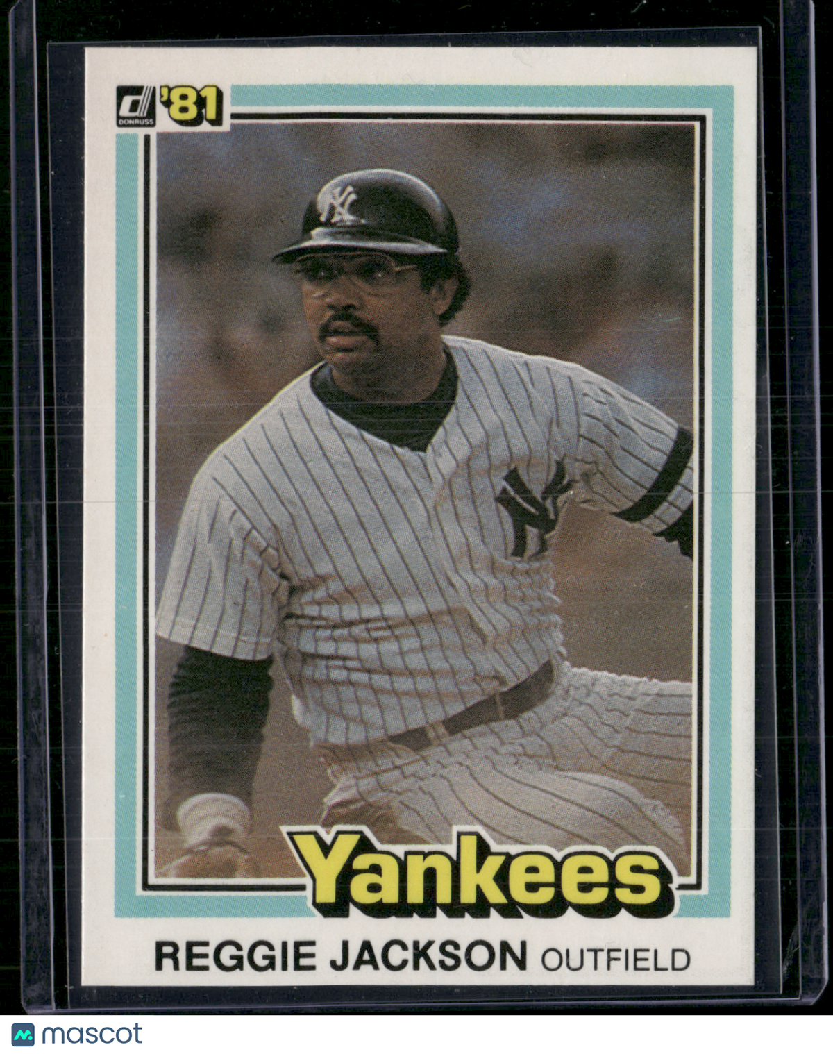1981 Donruss REGGIE JACKSON #468 (NM)