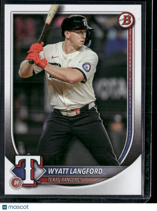 2025 Bowman WYATT LANGFORD #33