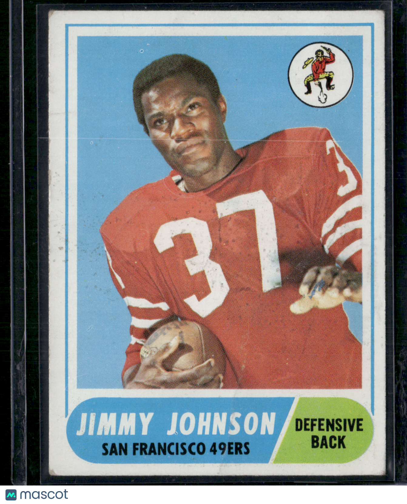1968 Topps JIMMY JOHNSON #61