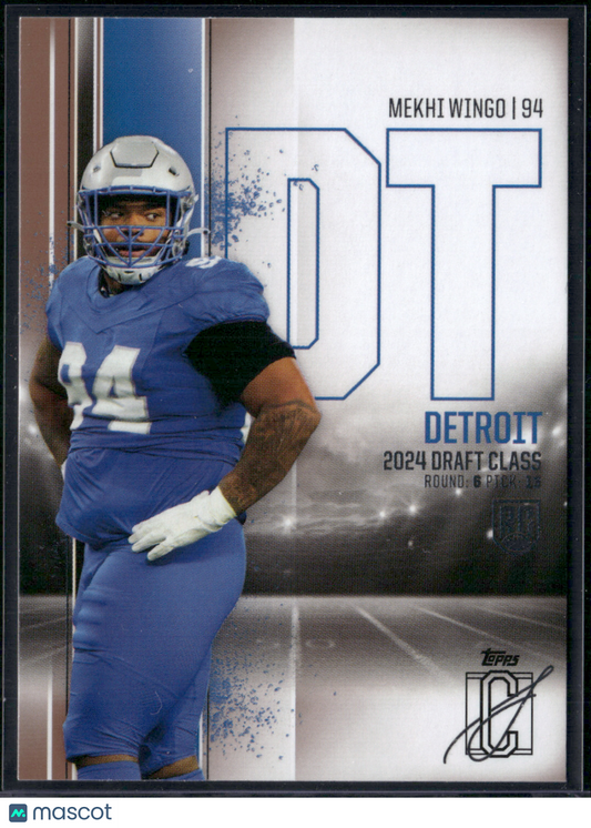 2024 Topps Signature Class MEKHI WINGO #107 BRONZE Rookie Card RC