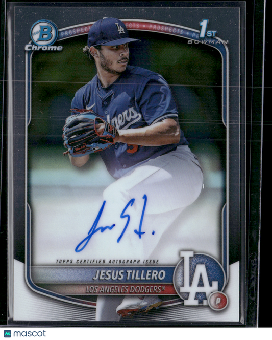 2025 Bowman JESUS TILLERO #CPA-JT Auto 1st Bowman