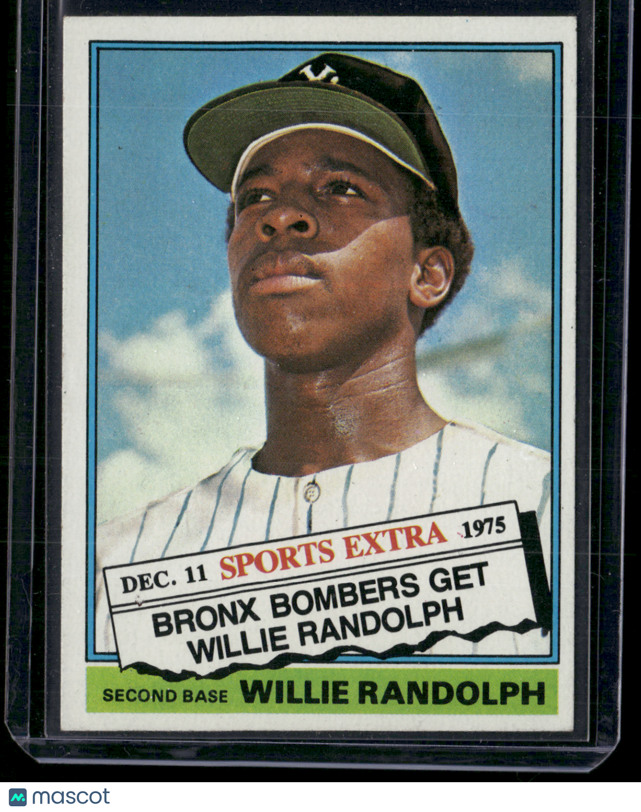 1976 Topps WILLIE RANDOLPH #592T (EX)