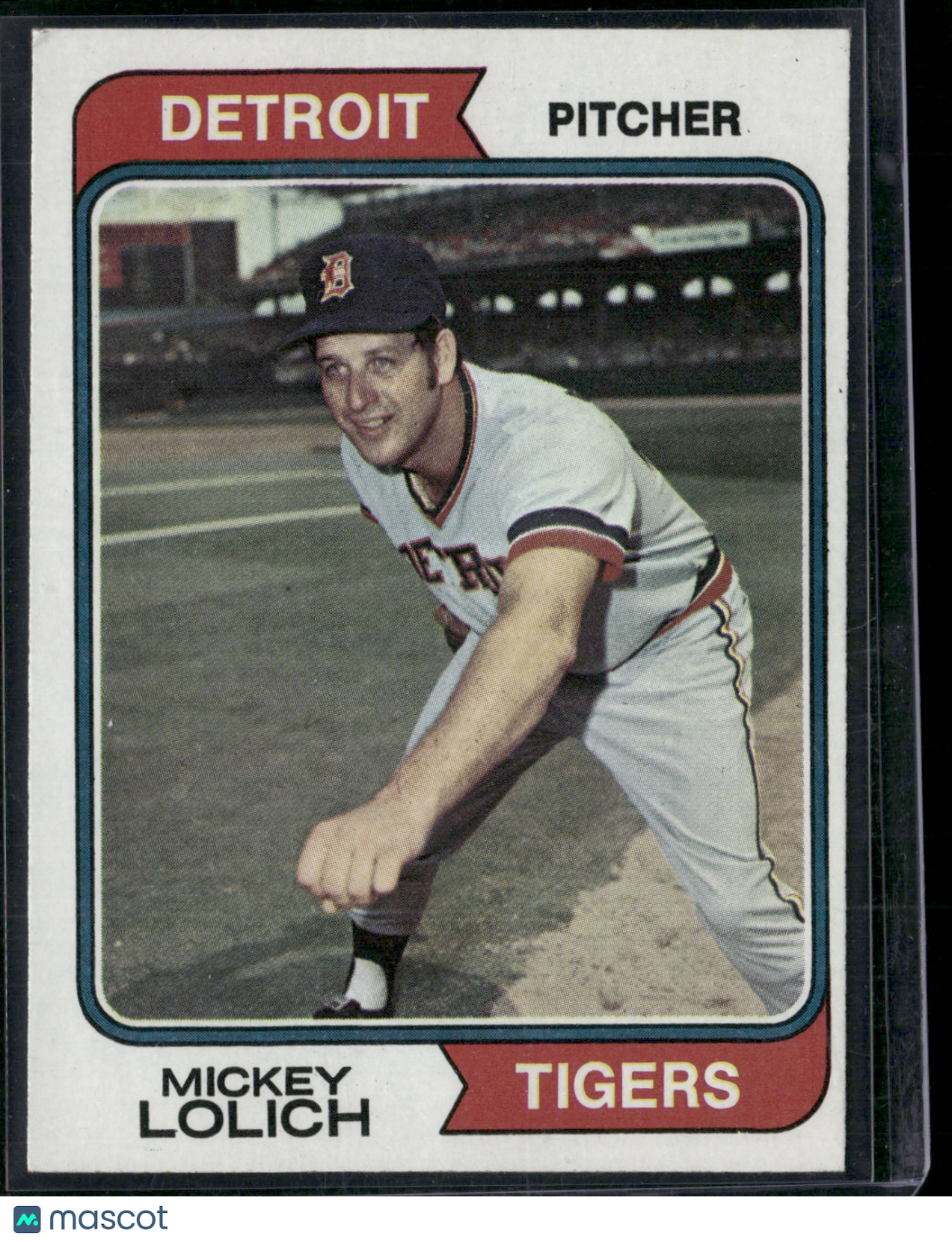 1974 Topps MICKEY LOLICH #9 (VG/EX)