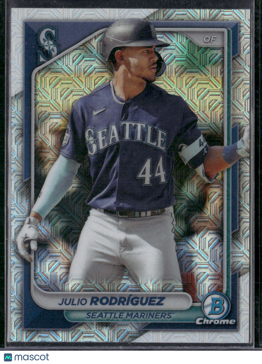 2024 Bowman JULIO RODRIGUEZ #90 Chrome Mega Pack