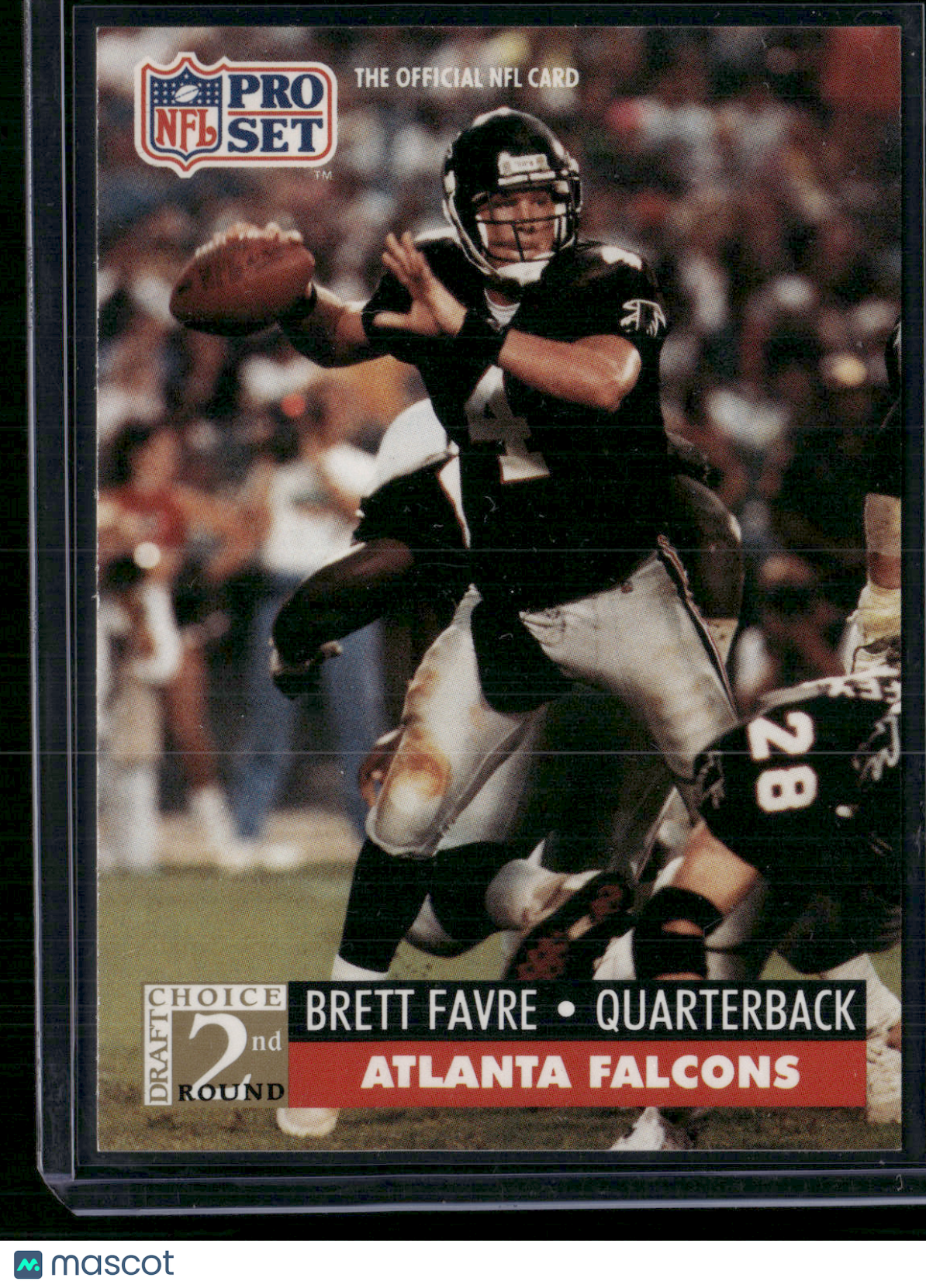 1991 Pro Set BRETT FAVRE #762 Rookie RC (EX/MT-NM)