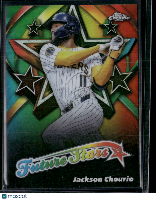 2025 Topps Chrome JACKSON CHOURIO #FS-4 Future Stars