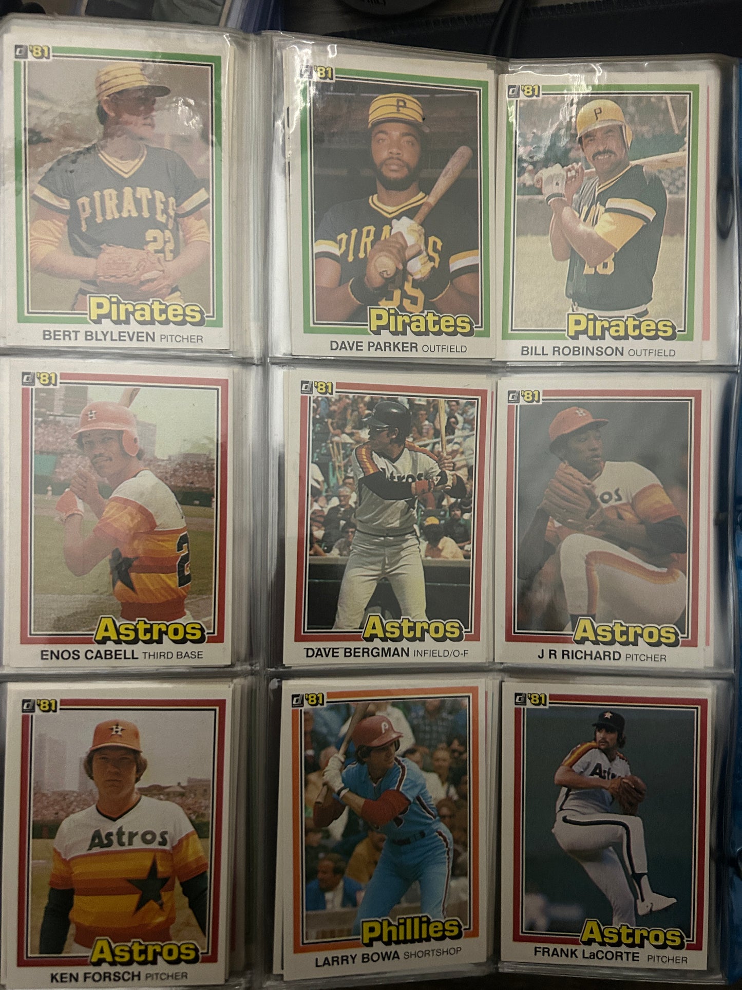 1981 Donruss NEAR COMPLETE SET 565/605 (EX-NM)