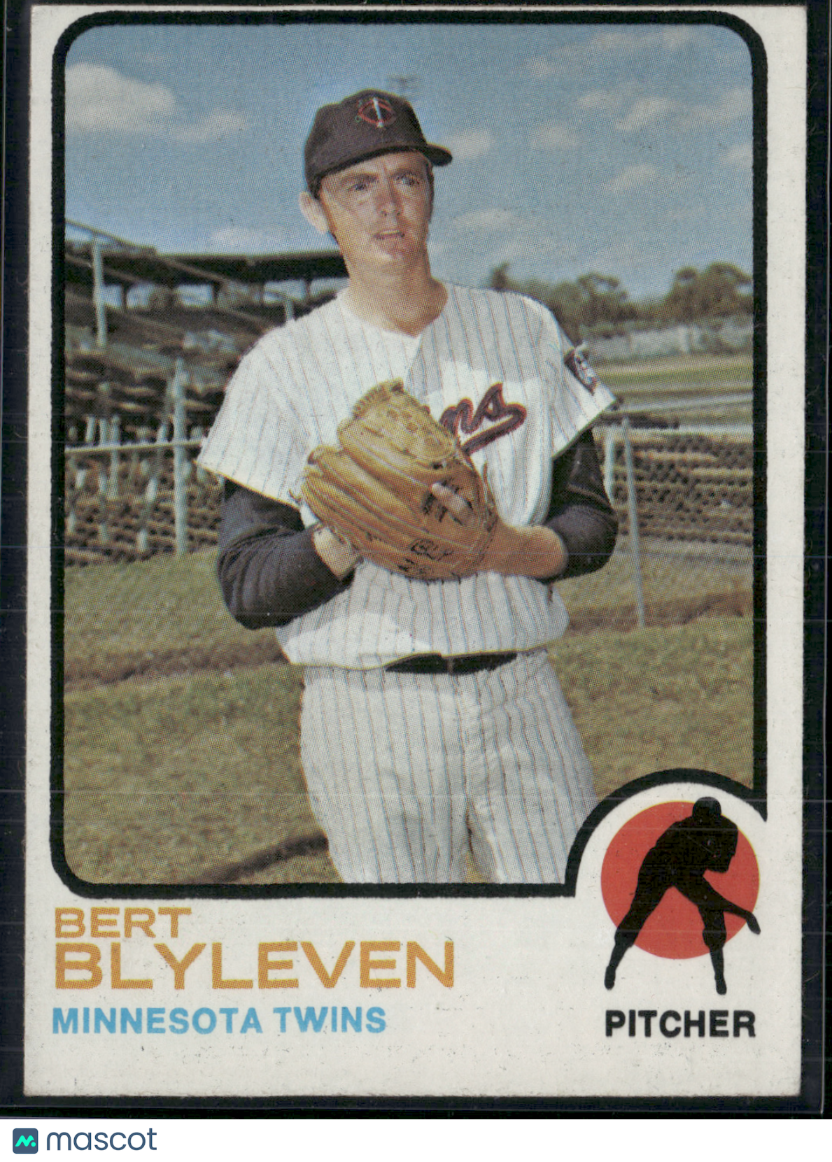 1973 Topps BERT BLYLEVEN #199 (EX)