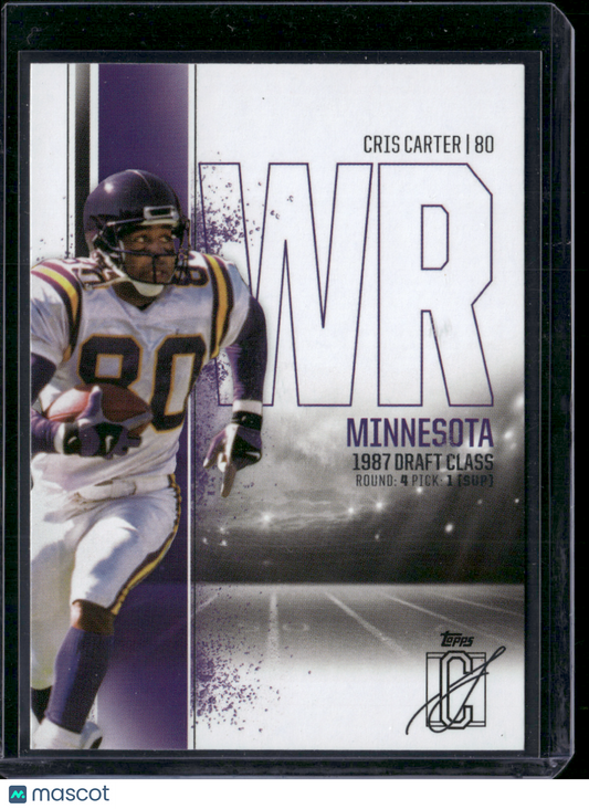 2024 Topps Signature Class CRIS CARTER #32