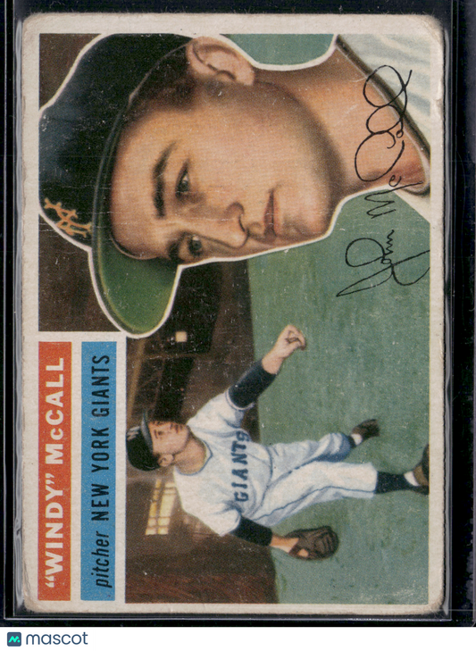 1956 Topps WINDY MCCALL #44