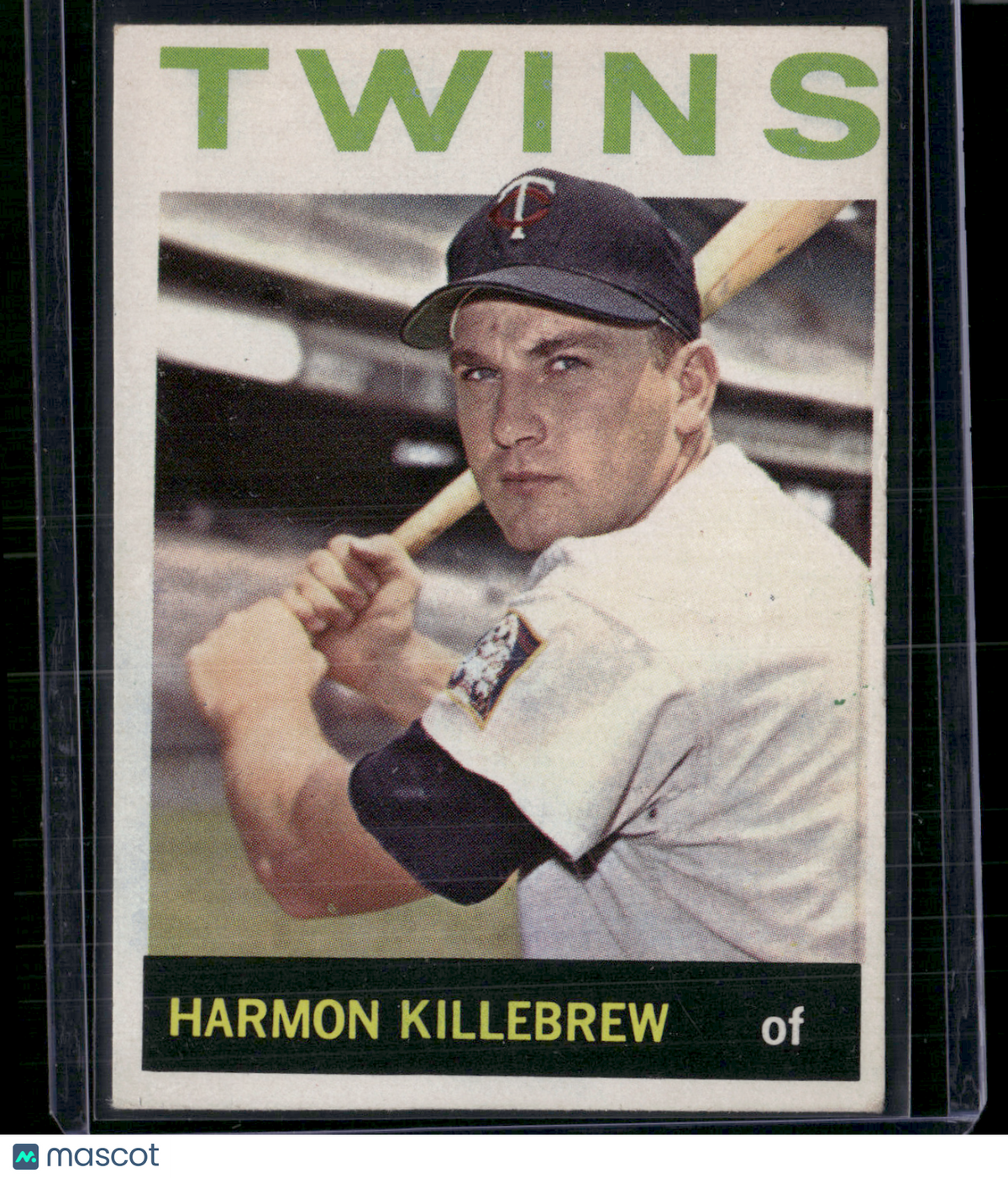 1964 Topps HARMON KILLEBREW #177 Color Transfer on Back (VG/EX-EX)