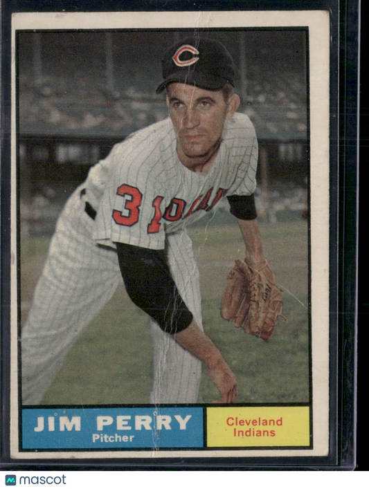 1961 Topps JIM PERRY #385