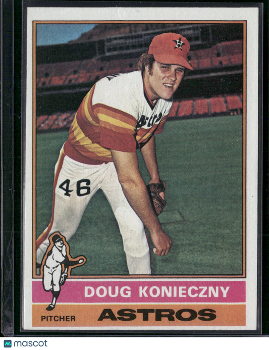1976 Topps DOUG KONIECZNY #602 (VG-Surface dents)