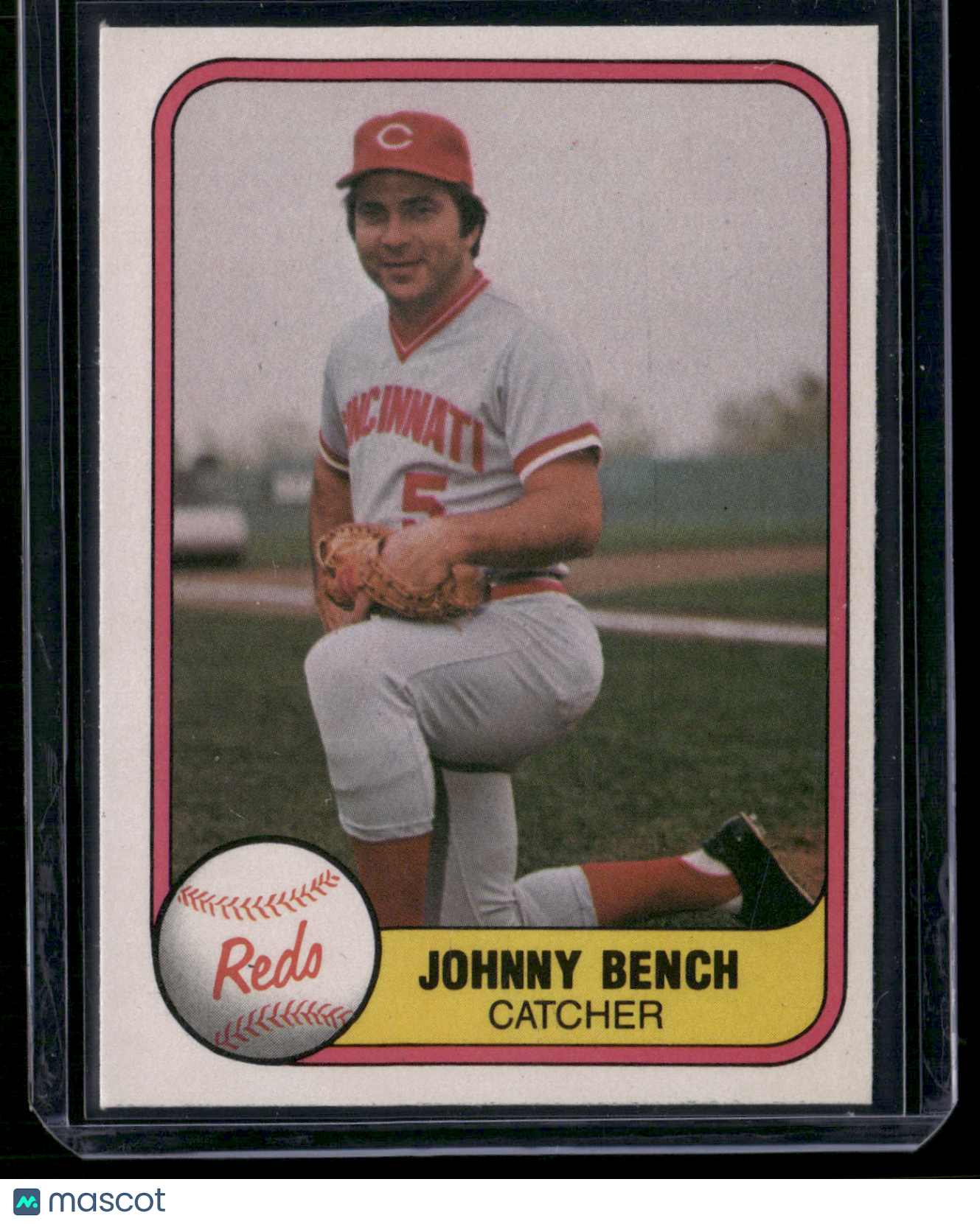 1981 Fleer JOHNNY BENCH #196 (NM)